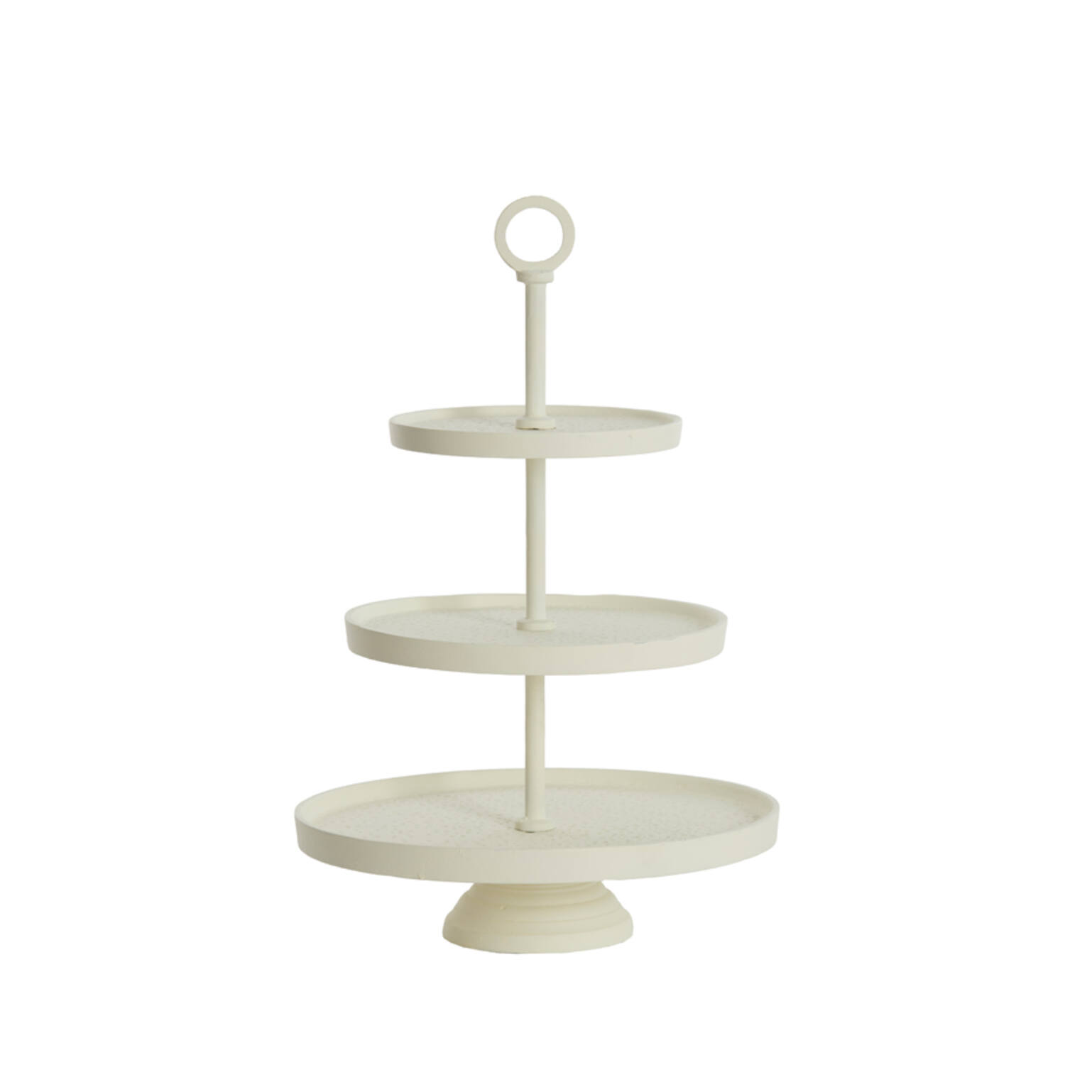 Light & Living Etagère 3 laags Ø32x48 cm LUTEK crème