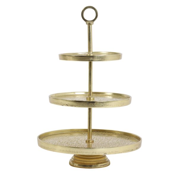 Light & Living Etagère 3 laags Ø32x48 cm LUTEK goud