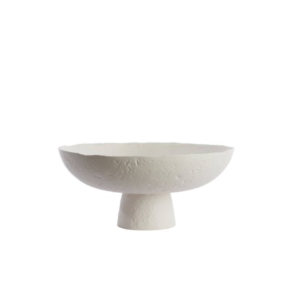 Light & Living Schaal op voet Ø38,5x17,5 cm OTA crème
