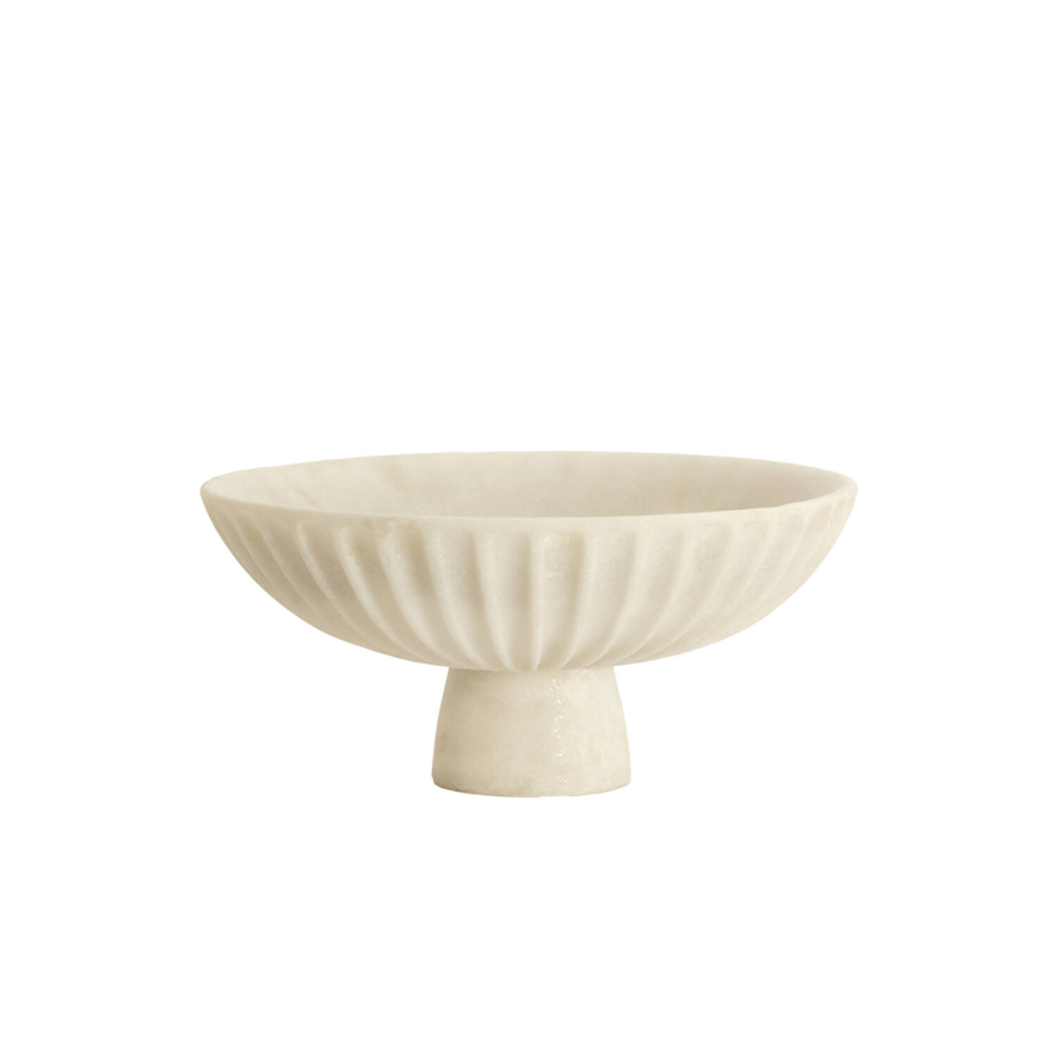Light & Living Schaal op voet Ø38x18 cm SHILA crème