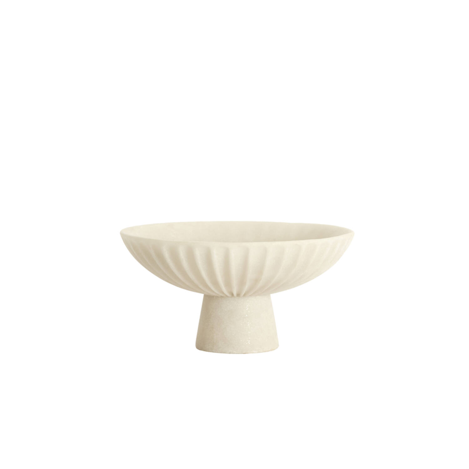 Light & Living Schaal op voet Ø30,5x15,5 cm SHILA crème