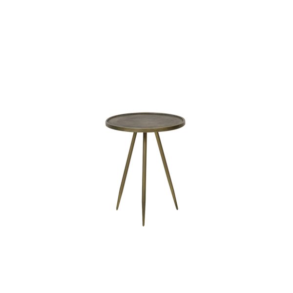 Light & Living Bijzettafel Ø39,5x50,5 cm ENVIRA antiek goud