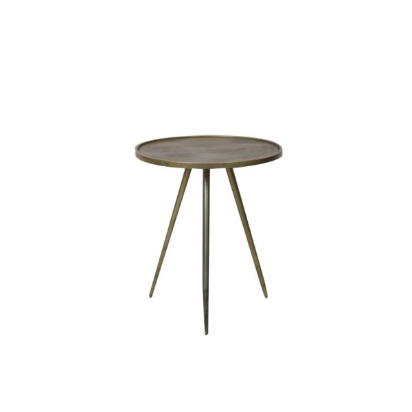 Light & Living Bijzettafel Ø51x60 cm ENVIRA antiek goud