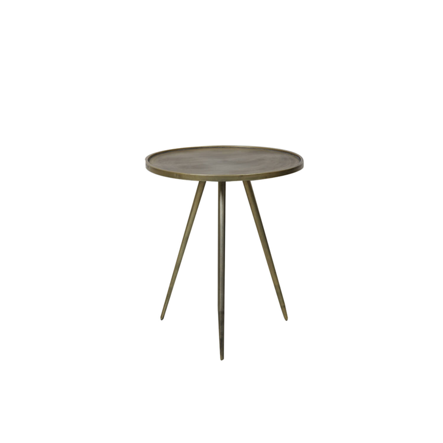 Light & Living Bijzettafel Ø51x60 cm ENVIRA antiek goud