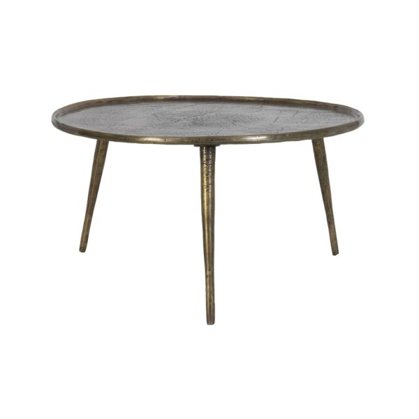 Light & Living Bijzettafel Ø67,5x37 cm BABINA antiek brons