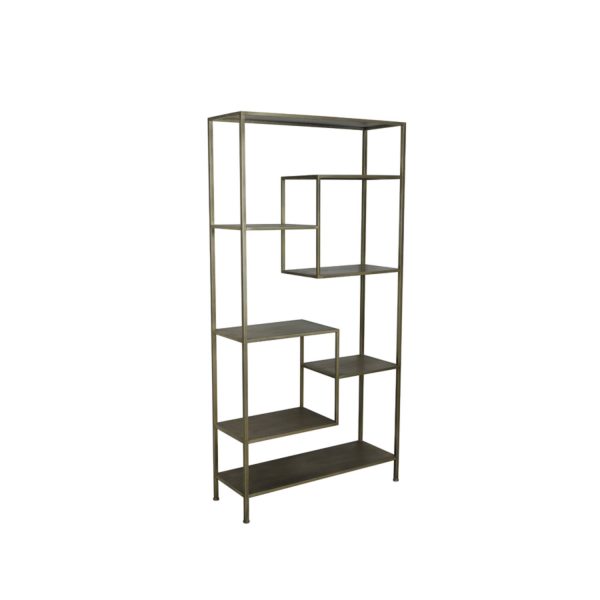 Light & Living Kast open 101x36x200 cm YVANA antiek goud