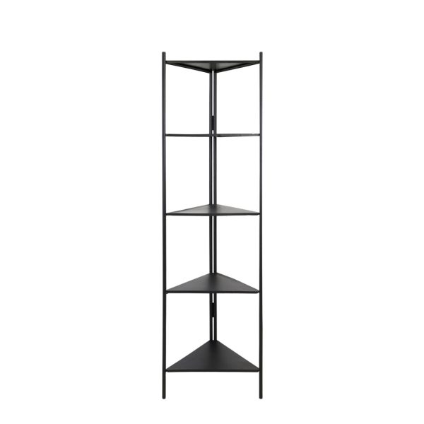 Light & Living Kast open 59x59x200 cm DISPLAY zwart