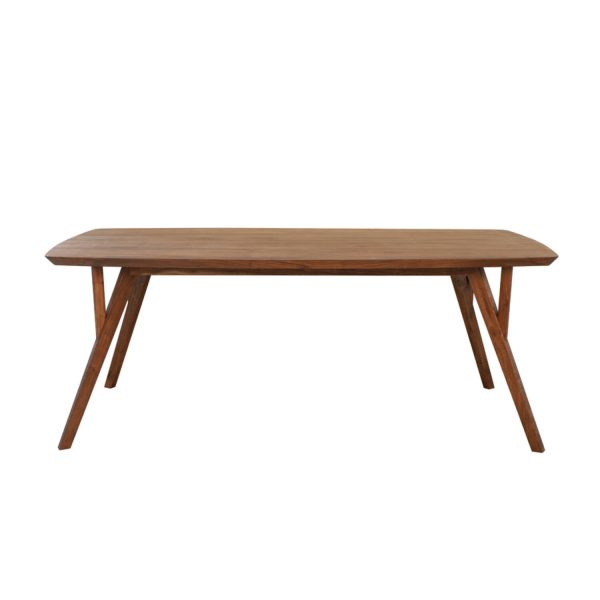 Light & Living Eettafel 220x100x76 cm QUENZA acacia hout bruin