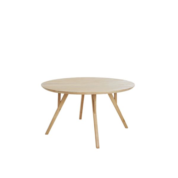 Light & Living Eettafel Ø120x76 cm QUENZA mango hout naturel