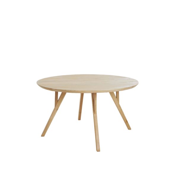 Light & Living Eettafel Ø140x76 cm QUENZA mango hout naturel