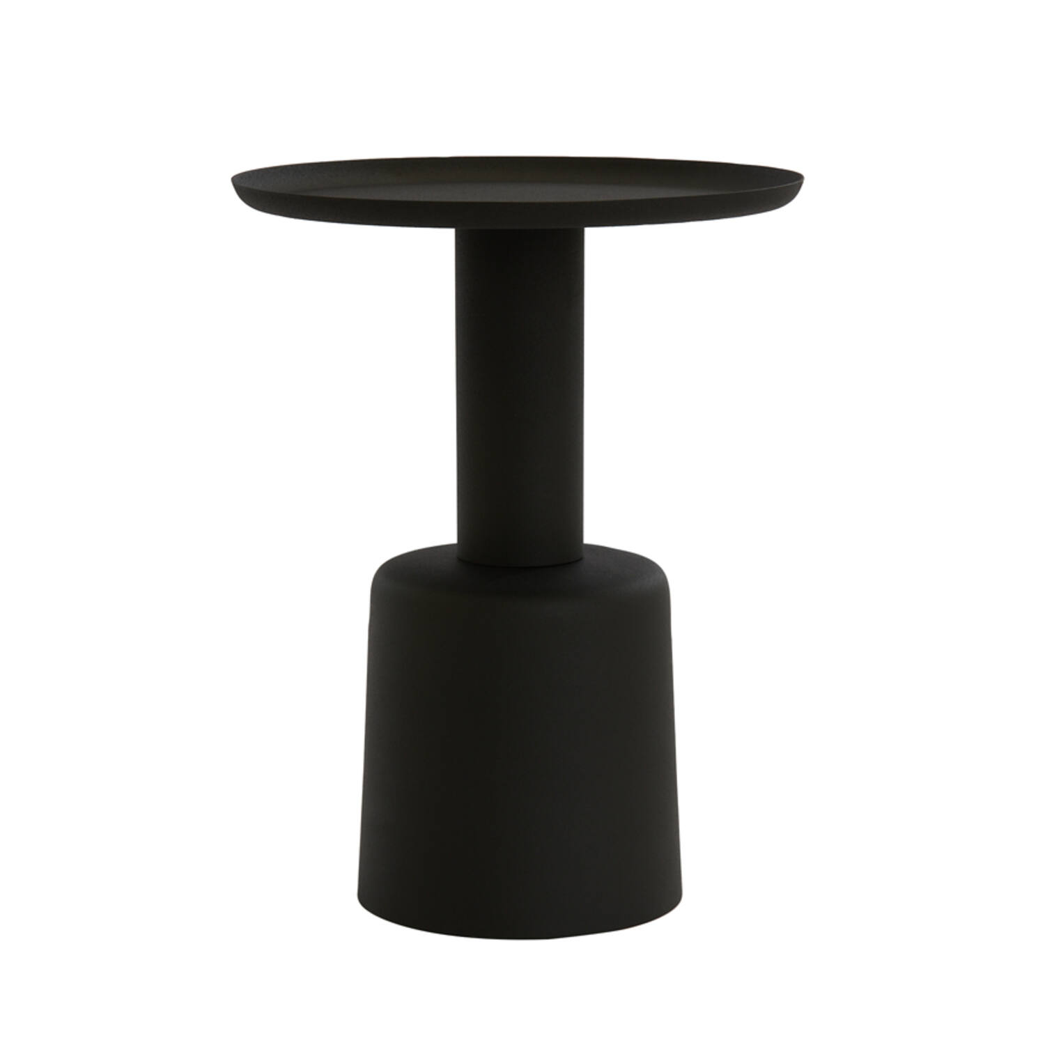 Light & Living Bijzettafel Ø39x52 cm MILAKI zwart