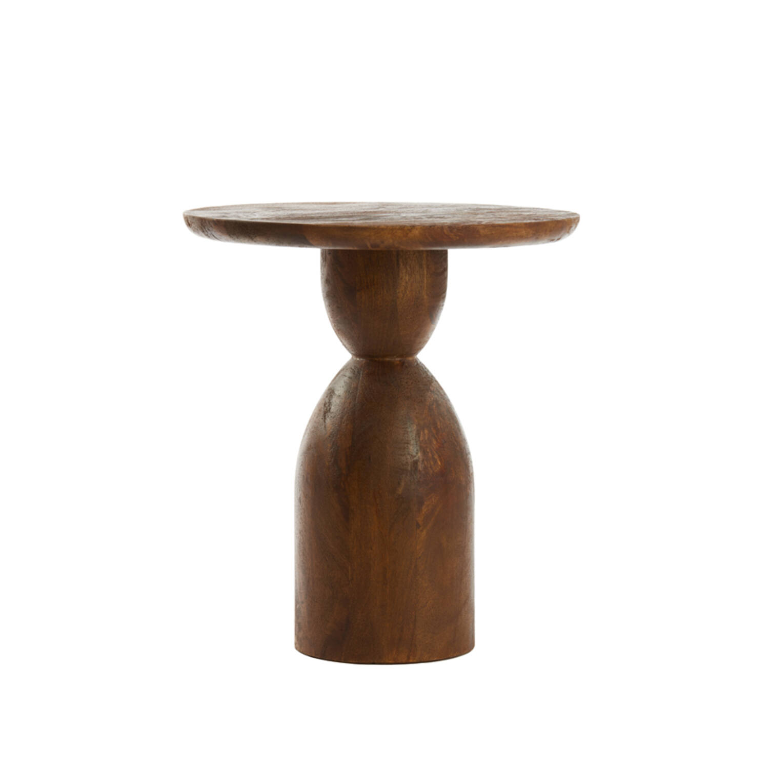 Light & Living Bijzettafel Ø40x50 cm TORIR mango hout bruin