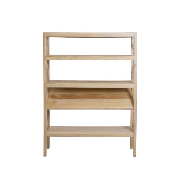 Light & Living Kast open 120x40x160 cm YUKI mango hout naturel