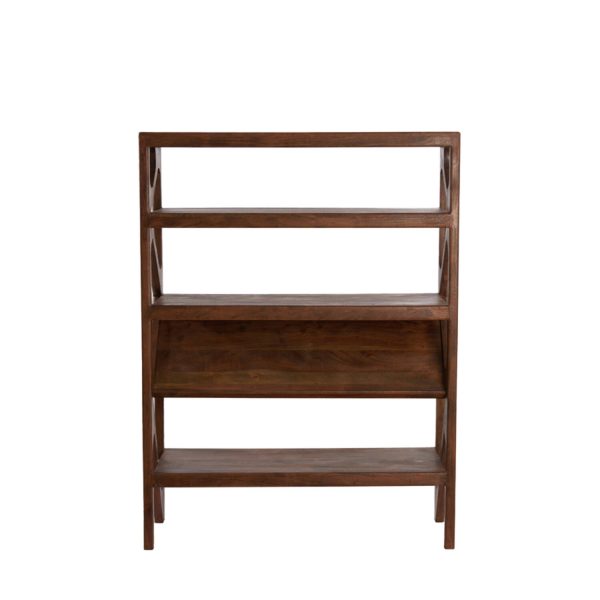 Light & Living Kast open 120x40x160 cm YUKI acacia hout donker bruin