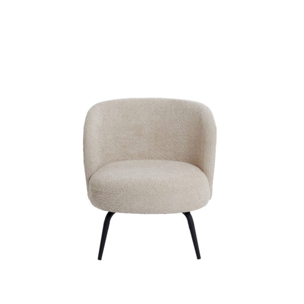 Light & Living Stoel 68x67x72 cm DIEYDA beige-zwart