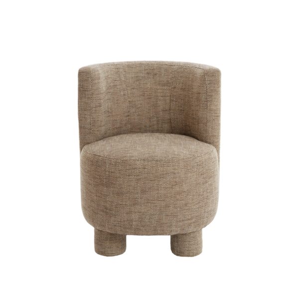 Light & Living Stoel 65x65x78 cm KAMOVA bruin-crème