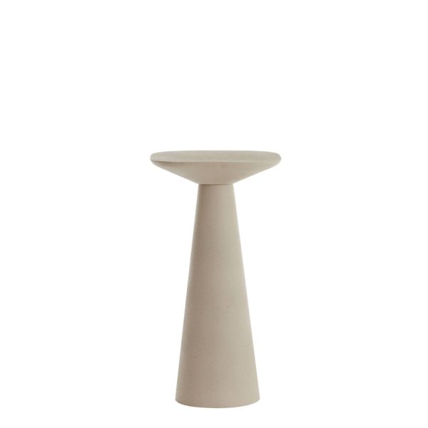 Light & Living Bijzettafel 28x28x53 cm ABALA mat crème