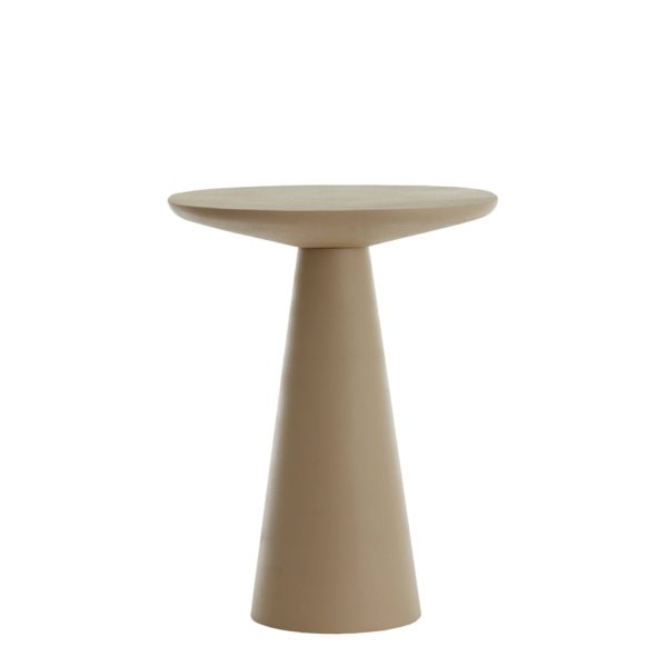 Light & Living Bijzettafel 45x45x59 cm ABALA mat taupe