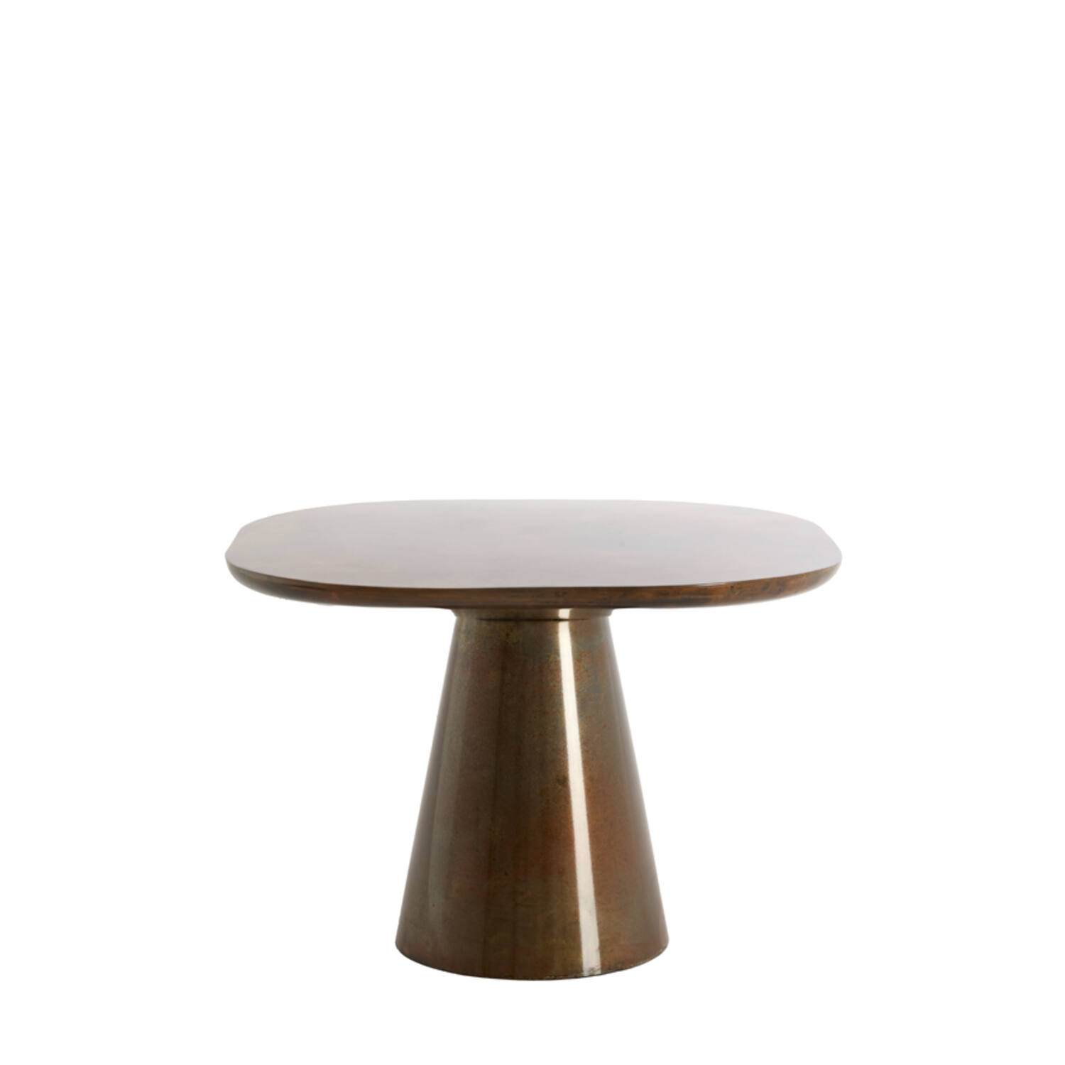 Light & Living Bijzettafel 60x60x41 cm ABALA koper-brons