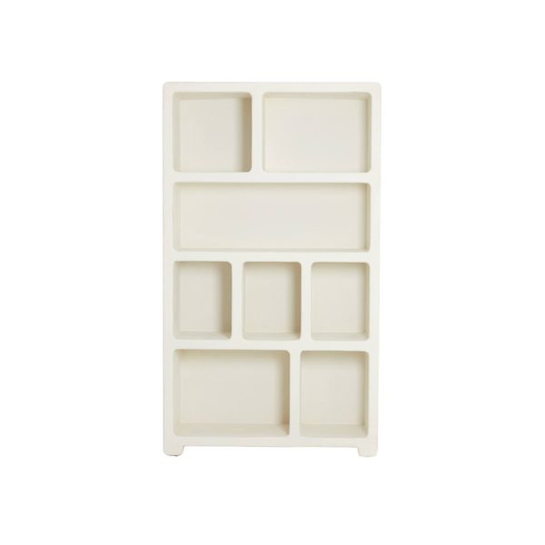 Light & Living Kast 110x35x190 cm NAHUA crème
