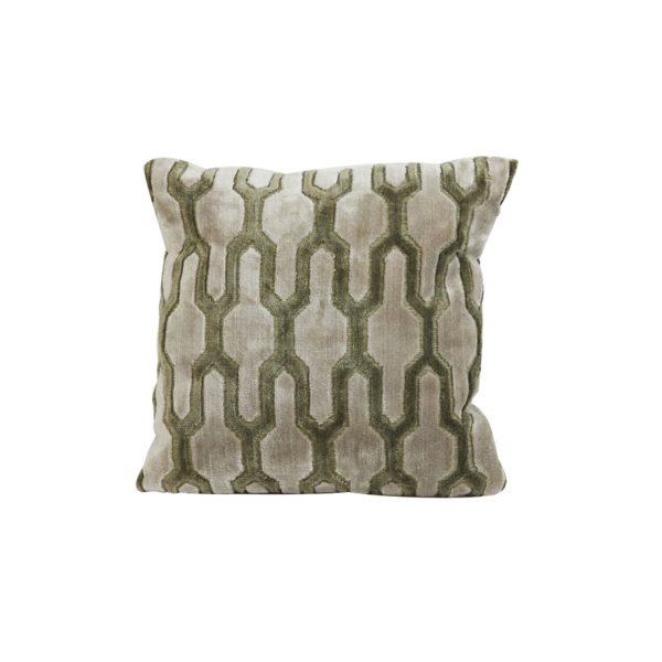 Light & Living Kussen 45x45 cm JEMBANA zand+olijf groen