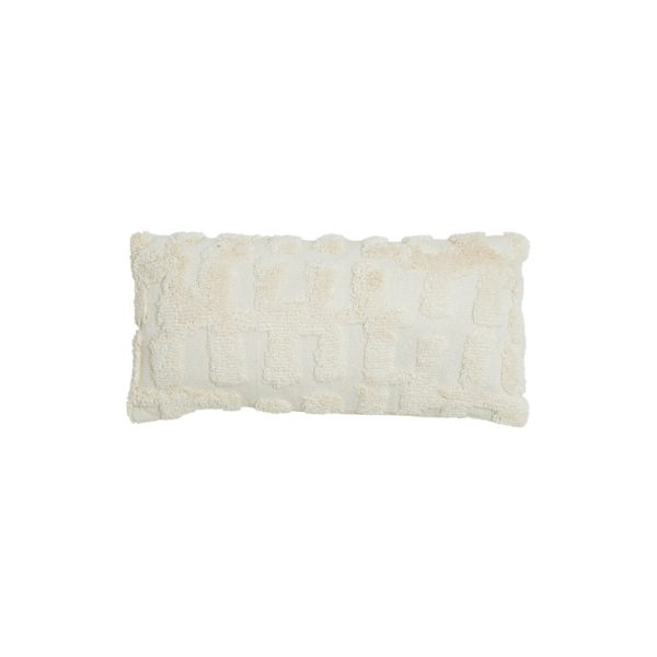 Light & Living Kussen 60x30 cm SARMI crème