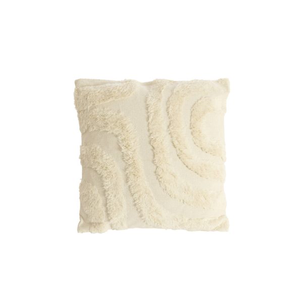 Light & Living Kussen 45x45 cm SAKALA crème