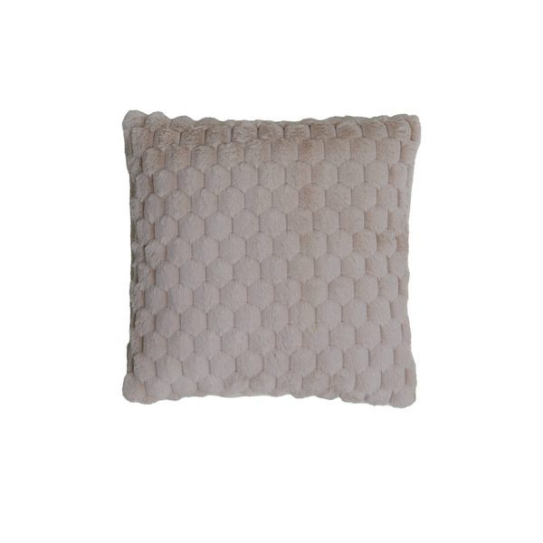 Light & Living Kussen 45x45 cm VIENNE velvet beige