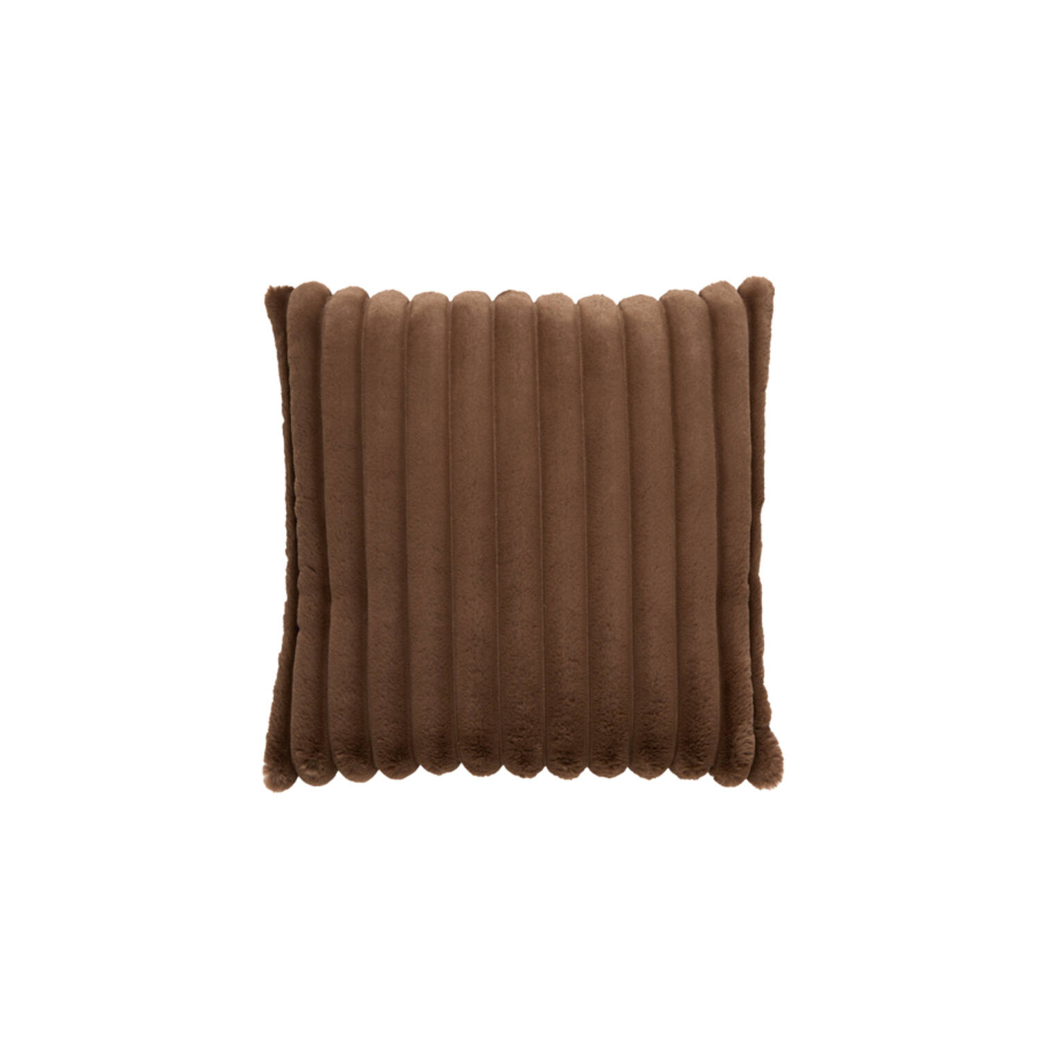 Light & Living Kussen 45x45 cm VAJEN velvet donker bruin
