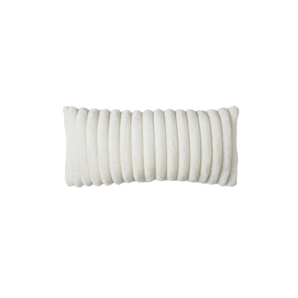 Light & Living Kussen 60x30 cm VAJEN velvet crème