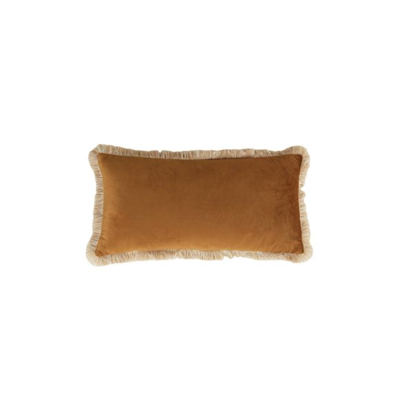 Light & Living Kussen 60x30 cm LIENA velvet brons-zand