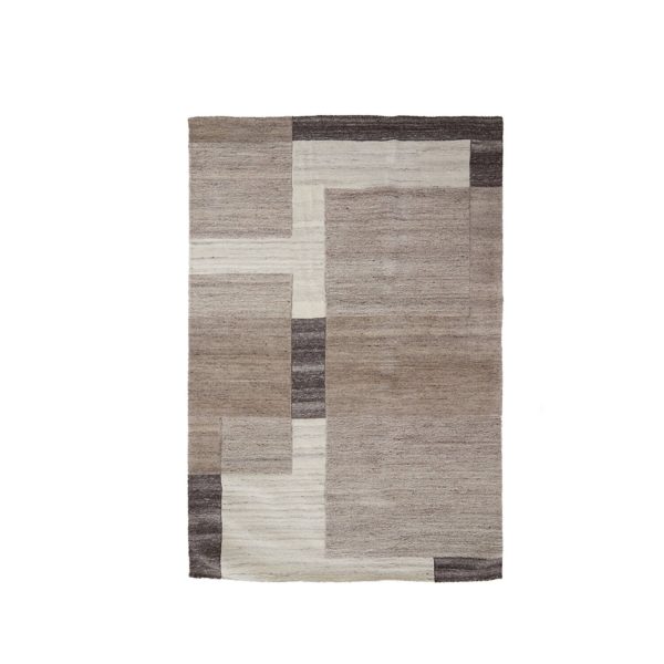 Light & Living Vloerkleed 300x200 cm ALMAO wol beige+donker bruin