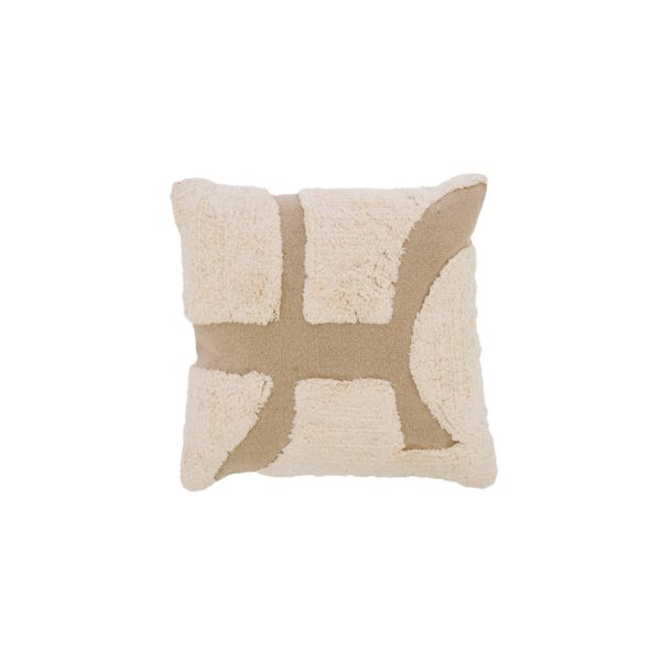 Light & Living Kussen 45x45 cm BALSAR crème-zand