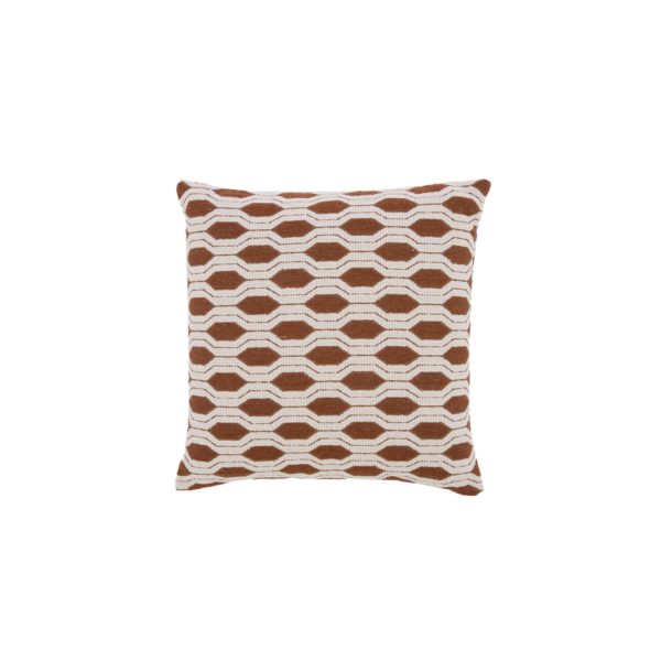 Light & Living Kussen 45x45 cm RENTON brons+crème
