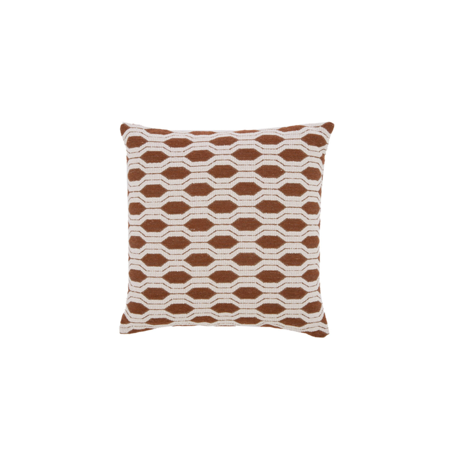 Light & Living Kussen 45x45 cm RENTON brons+crème