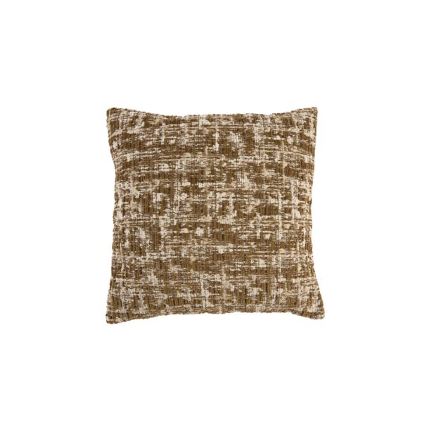 Light & Living Kussen 45x45 cm SALIDA olijf groen+crème veren gevuld