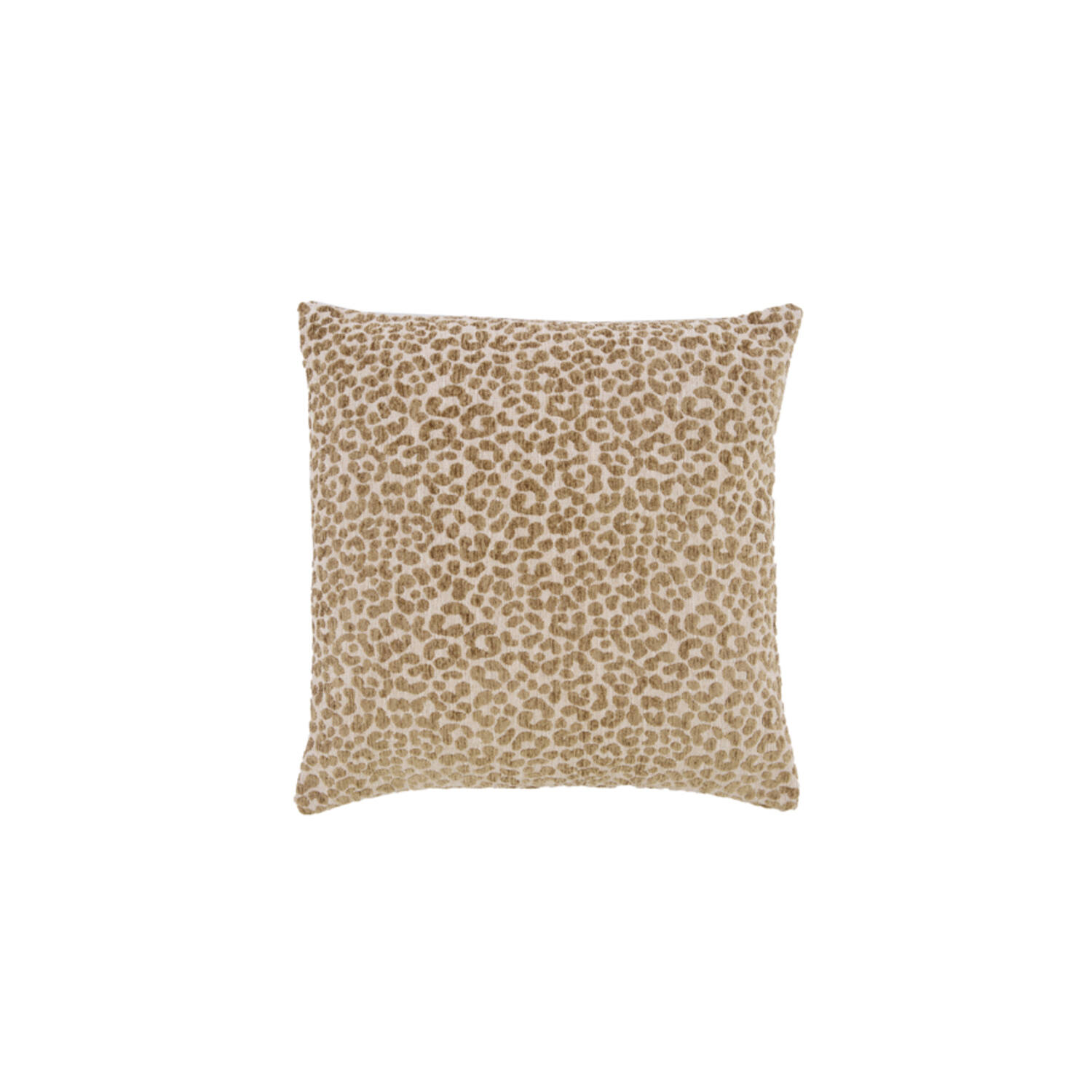 Light & Living Kussen 45x45 cm SAFFORD zand+olijf groen veren gevuld