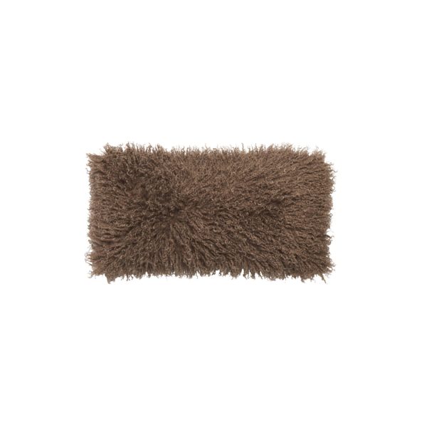 Light & Living Kussen 60x30 cm BUBION donker bruin
