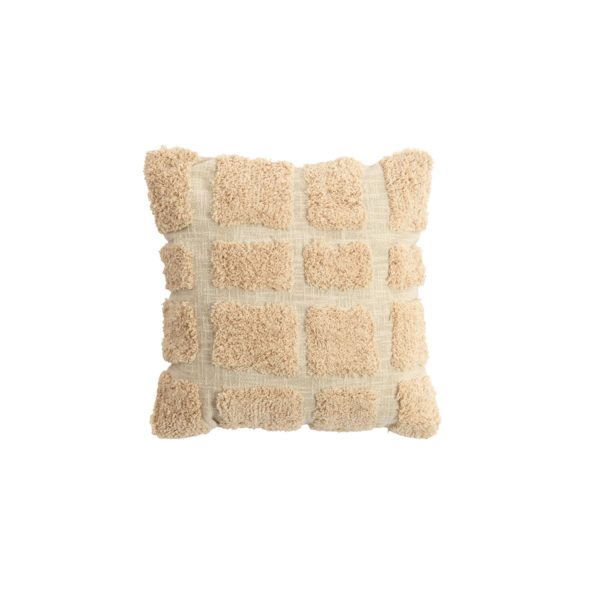 Light & Living Kussen 45x45 cm FASANO licht roze+crème