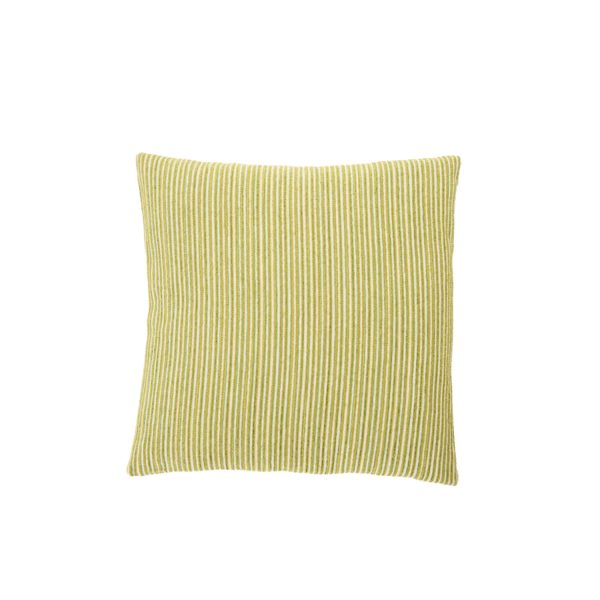 Light & Living Kussen 45x45 cm HAYDEN crème+licht groen veren gevuld