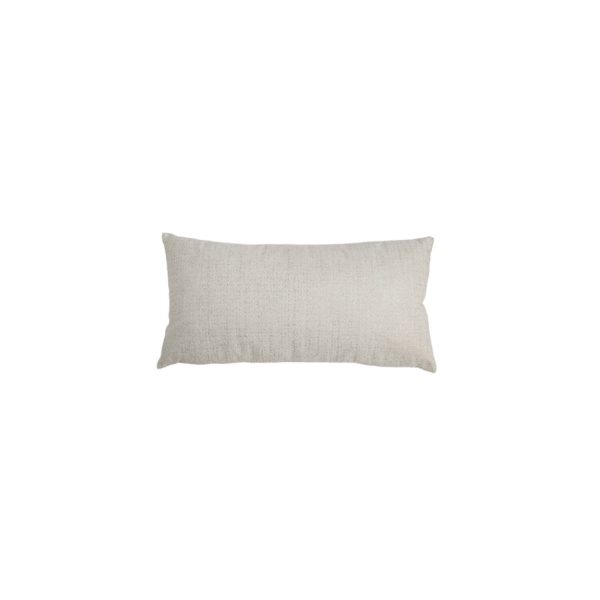 Light & Living Kussen 60x30 cm PUNDA crème+zilver