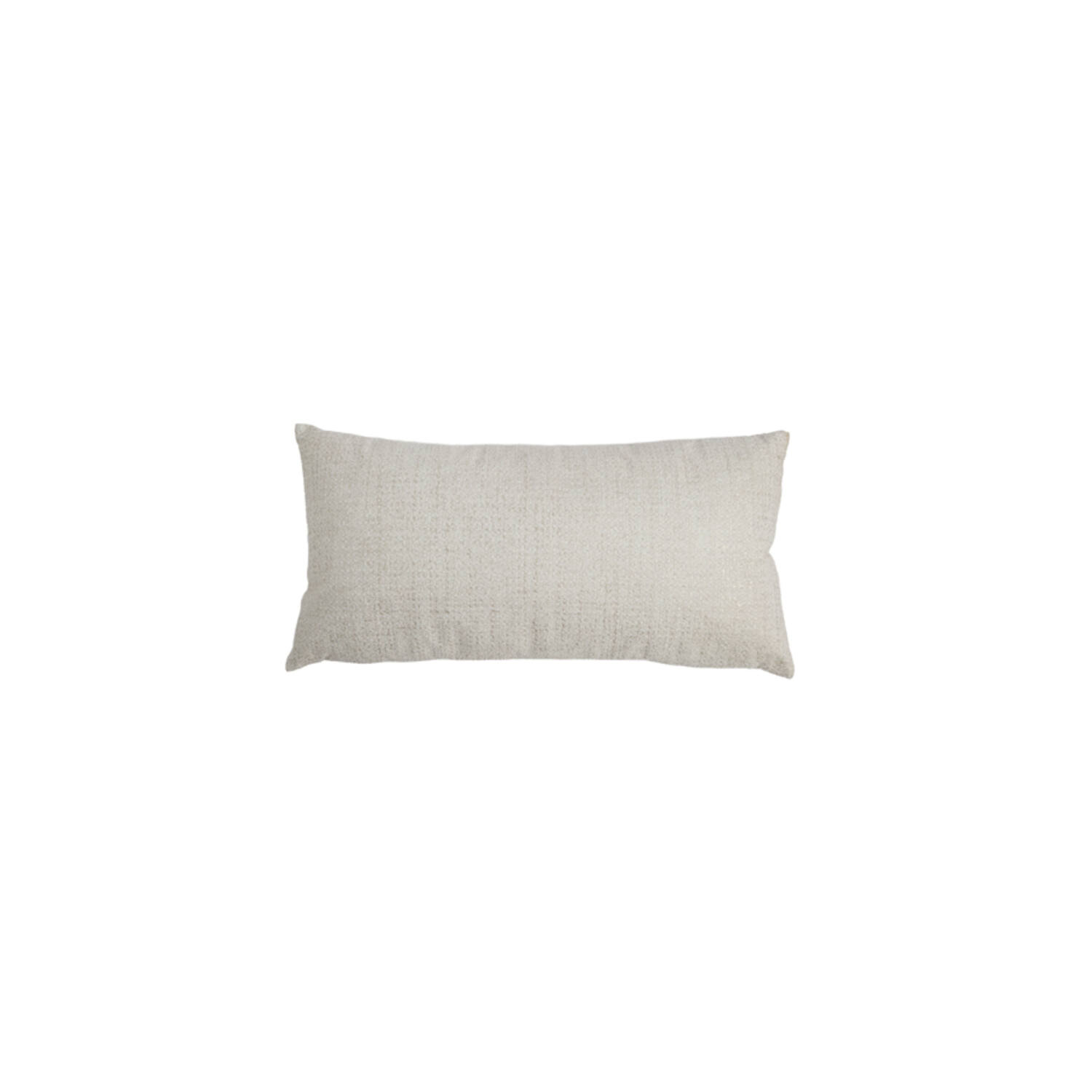 Light & Living Kussen 60x30 cm PUNDA crème+zilver