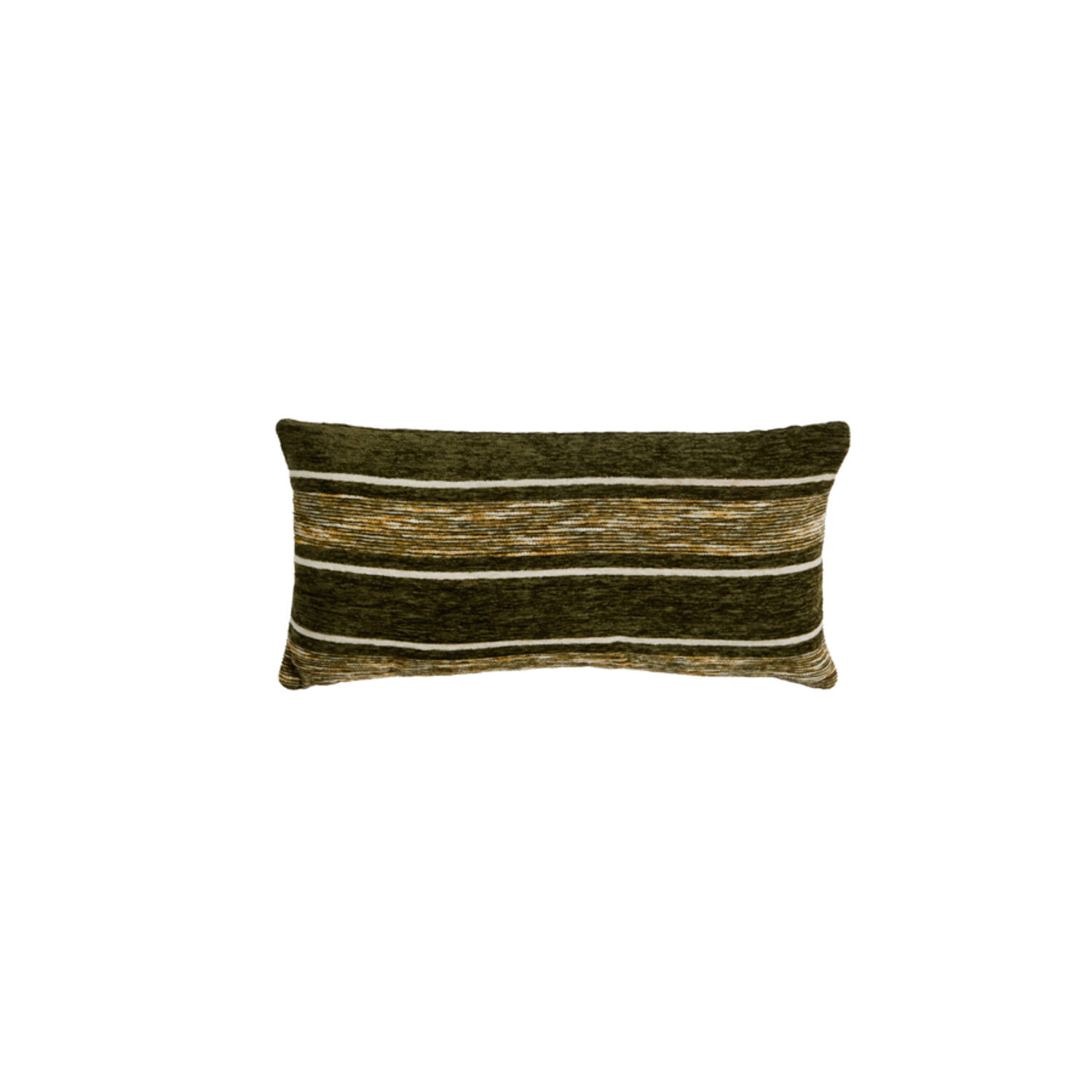 Light & Living Kussen 60x30 cm SALINJA donker groen+beige