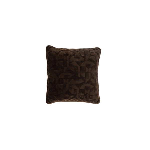 Light & Living Kussen 43x43 cm HATO donker bruin