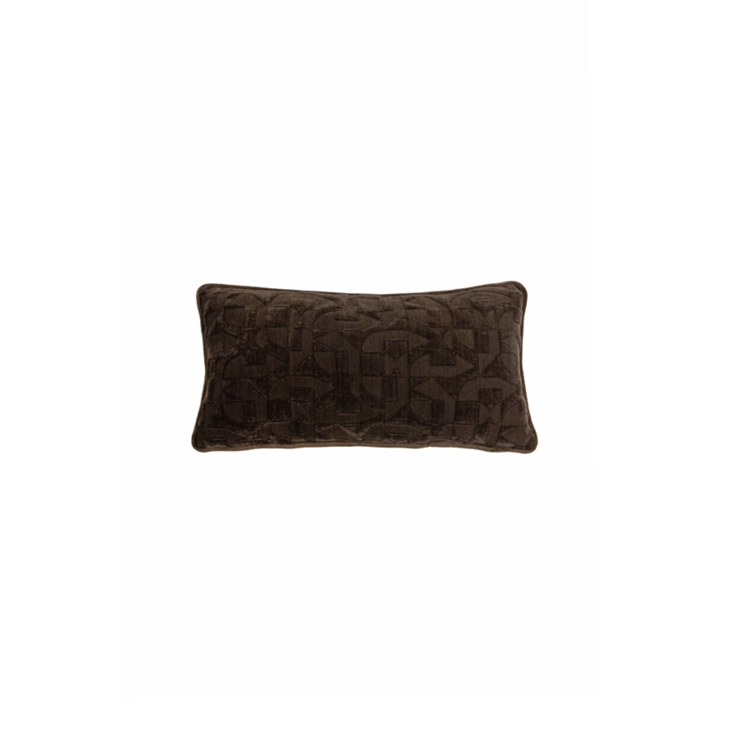 Light & Living Kussen 60x30 cm HATO donker bruin