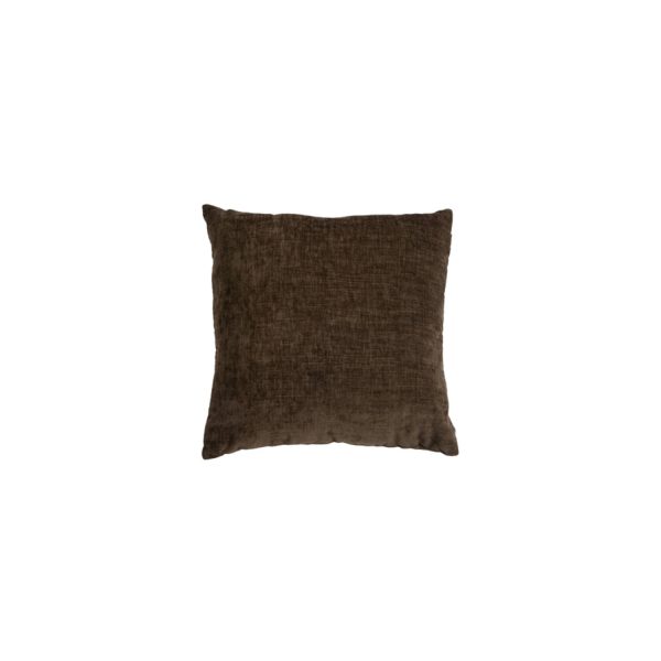 Light & Living Kussen 45x45 cm DEMACO donker bruin