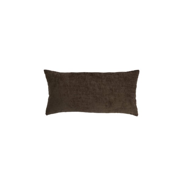 Light & Living Kussen 60x30 cm DEMACO donker bruin