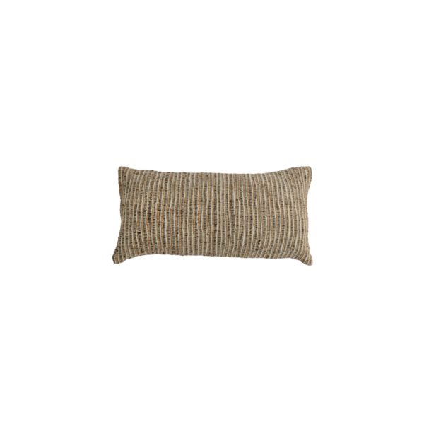 Light & Living Kussen 60x30 cm LUNCA crème+bruin+donker bruin