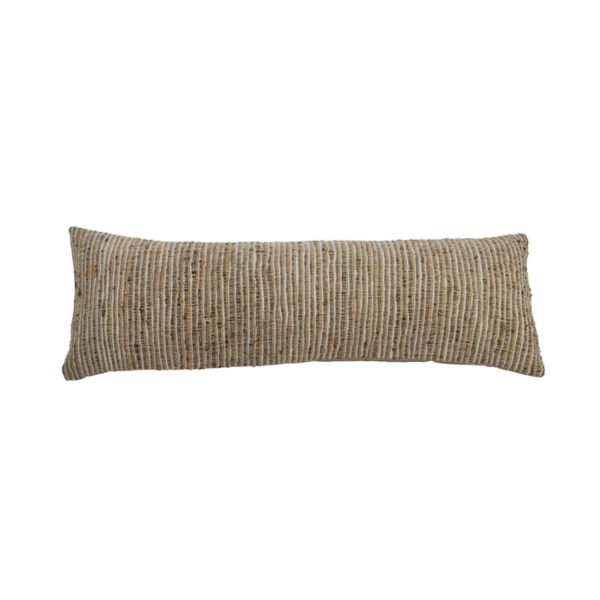 Light & Living Kussen 100x35 cm LUNCA crème+bruin+donker bruin