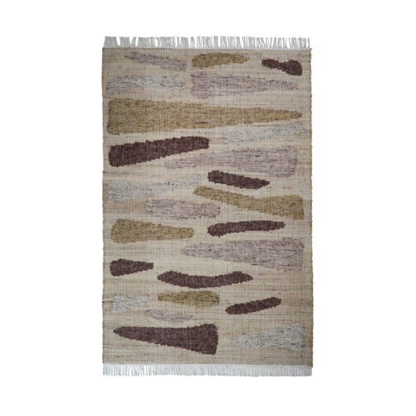 Light & Living Vloerkleed 300x200 cm BUNSI jute naturel+bruin+okergeel